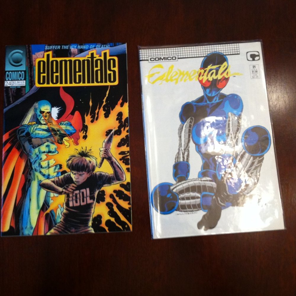 8 Elementals Comics